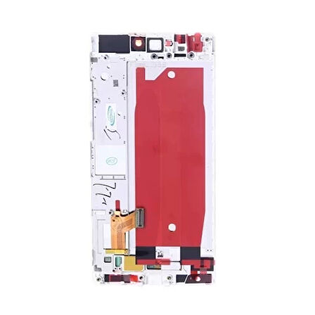 Huawei Uyumlu P8 Lite Lcd Ekran Beyaz Çıtalı
