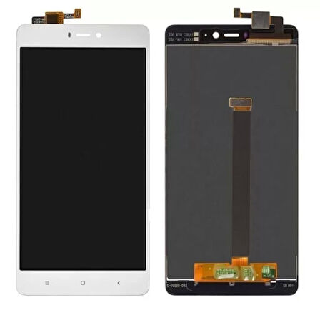 Xiaomi Uyumlu Mi 4s Lcd Ekran Beyaz Çıtasız