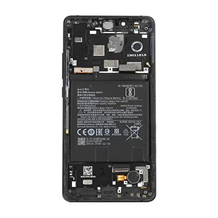 Xiaomi Uyumlu Mi 8 Se Lcd Ekran Dokunmatik Siyah Çıtalı Servis