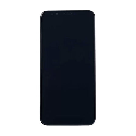 Huawei Uyumlu Y7 Prime 2018 Lcd Ekran Siyah Çıtalı