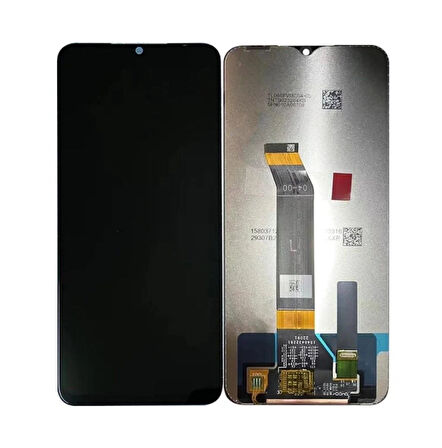 Xiaomi Uyumlu Redmi Note 11E 4G Lcd Ekran Dokunmatik Siyah Çıtasız