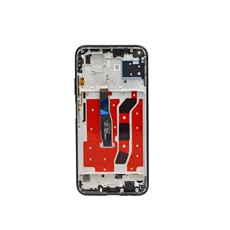 Huawei Uyumlu P40 Lite Lcd Ekran Siyah Çıtalı Servis