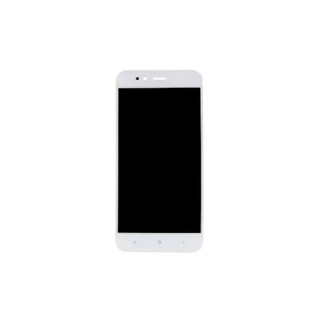 Xiaomi Uyumlu Mi A1 Lcd Ekran Beyaz Çıtasız