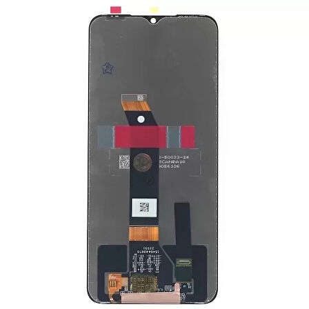 Xiaomi Uyumlu Redmi Note 11r Lcd Ekran Siyah Çıtasız Servis