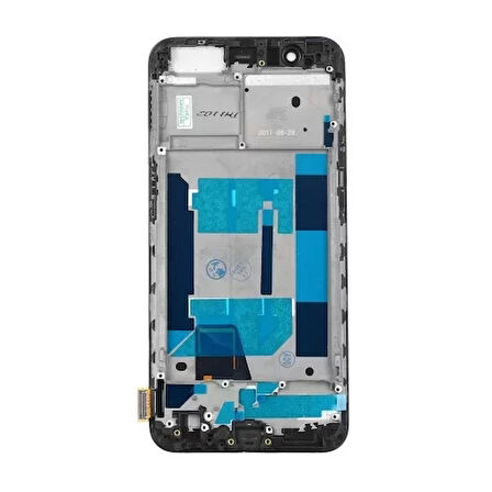 Oppo Uyumlu R11 Lcd Ekran Siyah Çıtalı