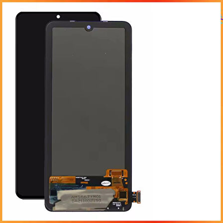 Xiaomi Uyumlu Redmi Note 11 Pro Plus 5G Lcd Ekran Dokunmatik Siyah Çıtasız OLED