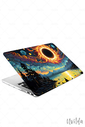 MacBook Pro 14 A3401 A3185 A3112 A2992 A2918 A2779 A2442 uyumlu Derin 14 Laptop Msoft Mistik Gece