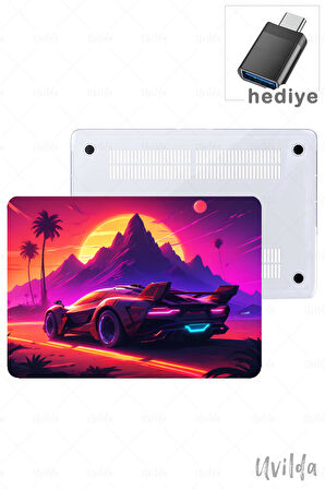 MacBook Pro 16 A2780 uyumlu Otomo-21 UV Msoft PVC Günbatımı Sürüş