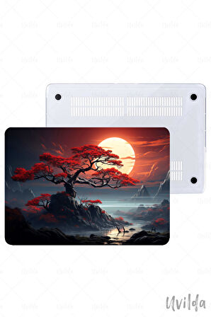 MacBook Pro 13 A2338 A2289 A2251 A2159 A1989 A1708 A1706 uyumlu Japon-16 Lüks Msoft Kızıl Gece
