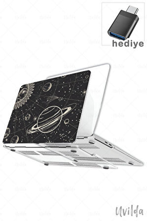 MacBook Pro 14 A3401 A3185 A3112 A2992 A2918 A2779 A2442 uyumlu Kaos-16 Msoft Önleyici Gezegen Dizilim