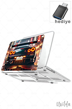 MacBook Pro 14 A3401 A3185 A3112 A2992 A2918 A2779 A2442 uyumlu Otomo-6 Baskı Msoft Neon Skyline R34