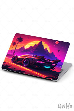 MacBook Pro 16 A2485 uyumlu Otomo-21 Msoft HD Desen Günbatımı Sürüş