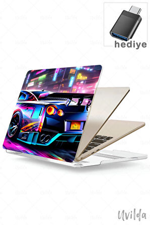 MacBook Pro 13 A2338 A2289 A2251 A2159 A1989 A1708 A1706 uyumlu Otomo-19 Msoft Fit Baskılı Skyline GT-R Punk