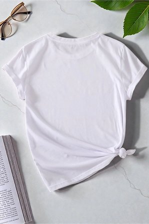 Unisex Milano Italia Baskılı Tasarım Tshirt