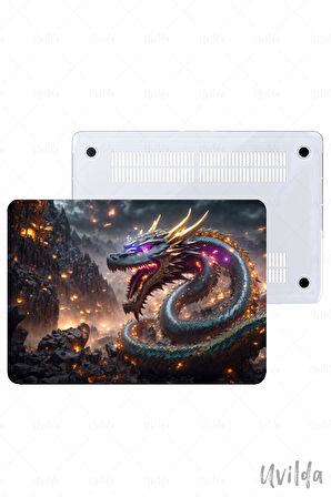 MacBook Pro 13 A2338 A2289 A2251 A2159 A1989 A1708 A1706 uyumlu Nefes-15 Notebook Msoft Ejderha Işıklar