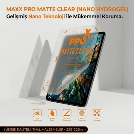 Realme PAD 10.4 Uyumlu Nano Ekran Koruycu MAXXPRO - MAT