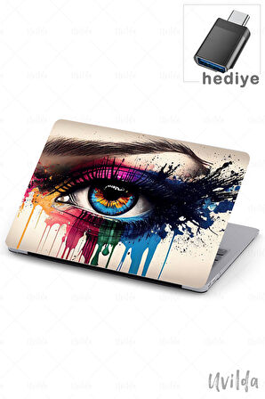 MacBook Air 13.3 A2337 A2179 A1932 uyumlu Derin 5 TPU Msoft Renk Göz