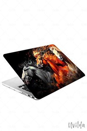 MacBook Air 15 A3114 A2941 uyumlu Nefes-5 Msoft Tasarım Ruhani Atlar