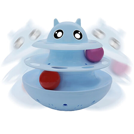 Shaking Circular Turntable Cat And Dog Toy