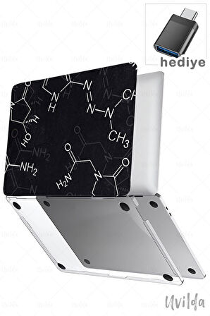 MacBook Air 15 A3114 A2941 uyumlu Kaos-5 UV Msoft PVC Kimya Sembol