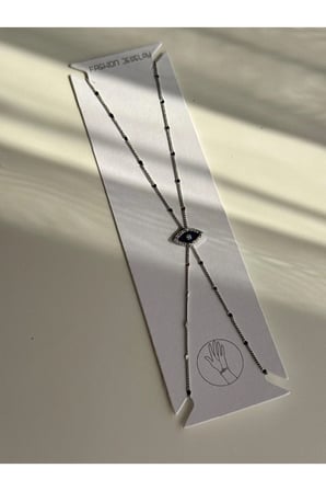 Silver Zirkon Taşlı Zarif Göz Riley Şahmeran Bileklik