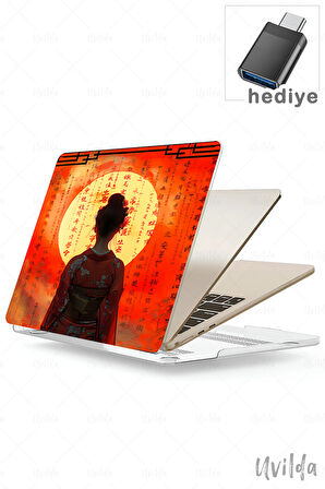 MacBook Pro 13 A2338 A2289 A2251 A2159 A1989 A1708 A1706 uyumlu Japon-22 TPU Kapak Msoft Sakin Ay