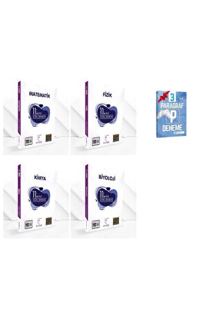11. Sınıf Matematik Fizik Kimya Biyoloji Soru Bankası Seti