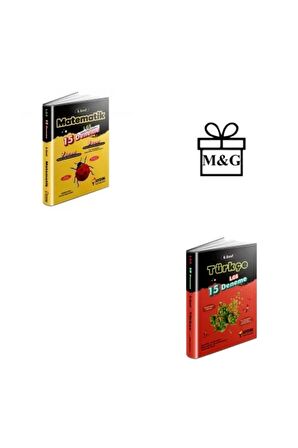 LGS 8.Sınıf Matematik 15'li ve Türkçe 15'li Deneme Sınavı