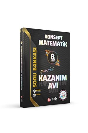 8 sınıf Konsept Matematik Kazanım Avı Yeni Nesil Soru Bankası (kolay-orta-zor)