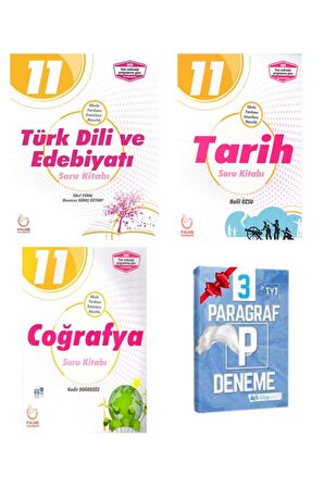 11.Sınıf Edebiyat Tarih Coğrafya Soru Bankası Set