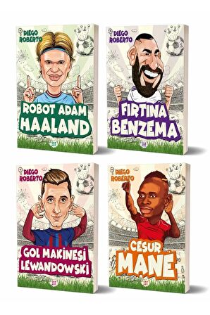 Robot Adam Haaland-Fırtına Benzema-Gol Makinesi Lewandowski-Cesur Nane