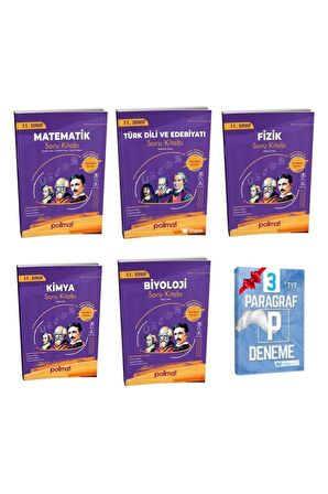11.Sınıf Matematik Edebiyat Fizik Kimya Biyoloji Soru Bankası