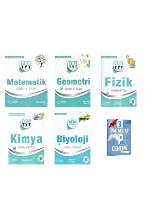 YKS TYT Matematik Geometri Fizik Kimya ve Biyoloji Soru Kitabı
