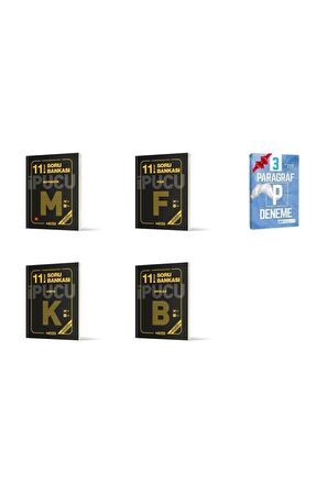 11.Sınıf Matematik Fizik Kimya ve Biyoloji İPUCU Soru Bankası