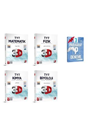 TYT Matematik Fizik Kimya Biyoloji Soru Bankası Set