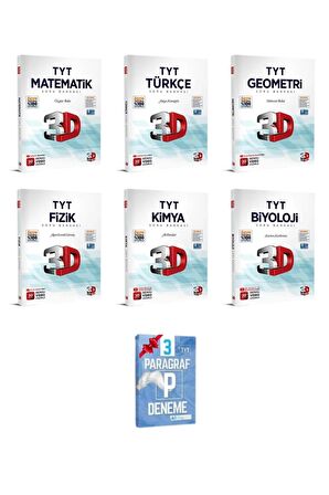 TYT Matematik Geometri Türkçe Fizik Kimya Biyoloji Soru Bankası Seti