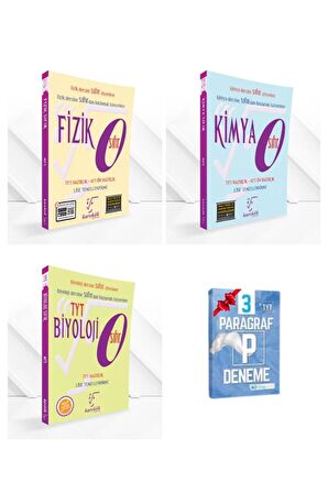 Fizik Sıfır Kimya Sıfır ve Biyoloji Sıfır