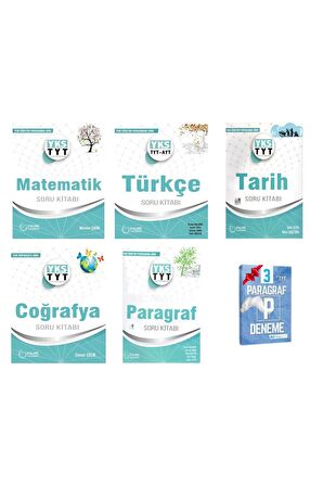 YKS TYT Matematik Türkçe Tarih Coğrafya ve Paragraf Soru Kitabı