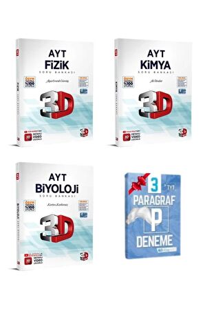 AYT Fizik Kimya Biyoloji Soru Bankası Seti