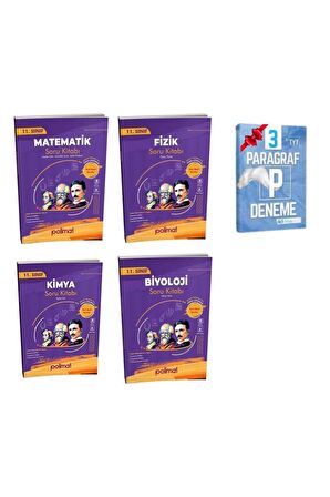 11.Sınıf Matematik Fizik Kimya Biyoloji Soru Bankası