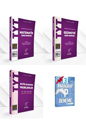 TYT Matematik Geometri ve Rutin Olmayan Problemler Soru Bankası