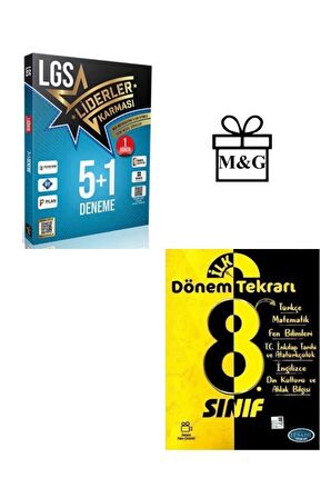 LGS 8.Sınıf İlk Dönem 5+1 Deneme ve Tekrar Kitabı