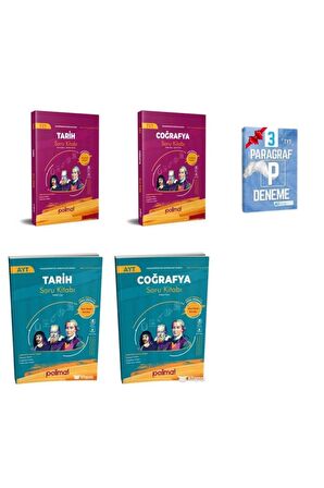 TYT Tarih Coğrafya ve AYT Tarih Coğrafya Soru Bankası