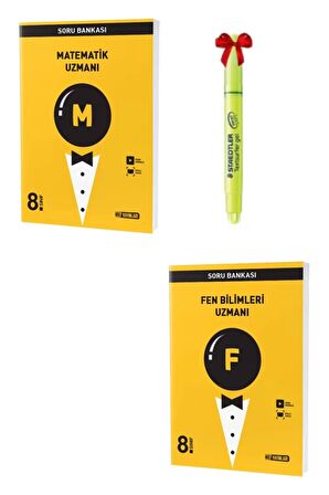 LGS 8.Sınıf Matematik Fen Bilimleri Uzmanı Soru Bankası
