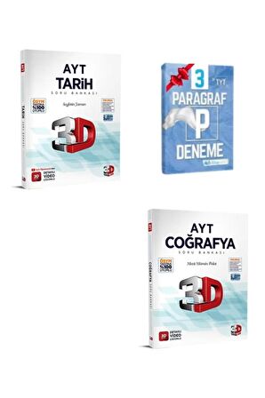 AYT Tarih Coğrafya Soru Bankası Set