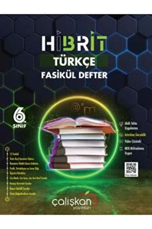 6.Sınıf Hibrit Fasikül Defter / Türkçe