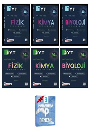 TYT ve AYT Fizik Kimya ve Biyoloji Deneme