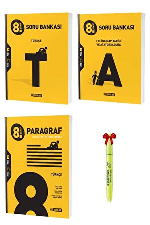 LGS 8.Sınıf Türkçe İnkılap ve Paragraf Soru Bankası