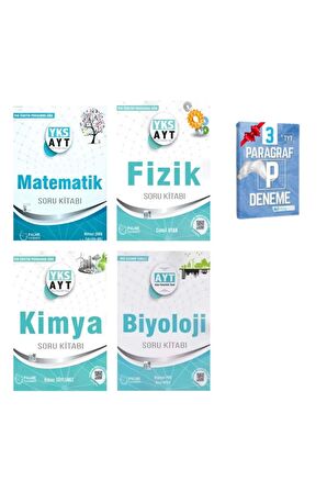 AYT Matematik Fizik Kimya ve Biyoloji Soru Kitabı Set