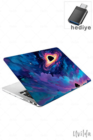 MacBook Pro 16 A2485 uyumlu Kaos-6 UV Msoft Desen Kozmik Gökyüzü